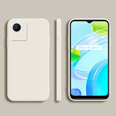 Funda Silicona Ultrafina Goma 360 Grados Carcasa para Realme C30 Blanco