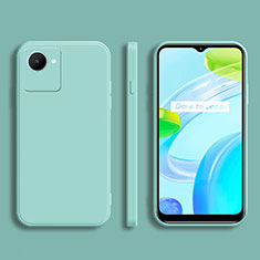 Funda Silicona Ultrafina Goma 360 Grados Carcasa para Realme C30 Cian