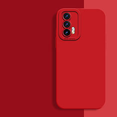 Funda Silicona Ultrafina Goma 360 Grados Carcasa para Realme GT 5G Rojo