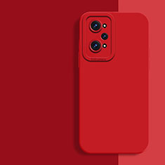 Funda Silicona Ultrafina Goma 360 Grados Carcasa para Realme GT2 5G Rojo