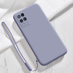 Funda Silicona Ultrafina Goma 360 Grados Carcasa para Realme Narzo 30 5G Gris Lavanda