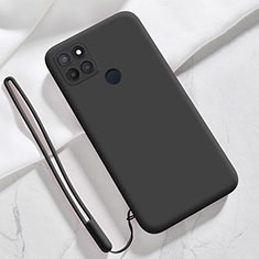 Funda Silicona Ultrafina Goma 360 Grados Carcasa para Realme Narzo 50A Negro