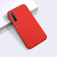 Funda Silicona Ultrafina Goma 360 Grados Carcasa para Realme X50 5G Rojo