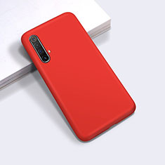Funda Silicona Ultrafina Goma 360 Grados Carcasa para Realme X50m 5G Rojo
