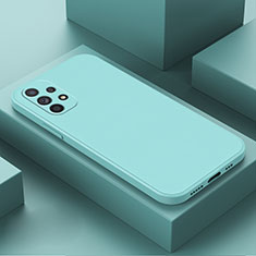 Funda Silicona Ultrafina Goma 360 Grados Carcasa para Samsung Galaxy A13 4G Cian