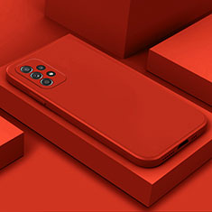 Funda Silicona Ultrafina Goma 360 Grados Carcasa para Samsung Galaxy A13 4G Rojo