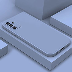 Funda Silicona Ultrafina Goma 360 Grados Carcasa para Samsung Galaxy A14 5G Gris Lavanda