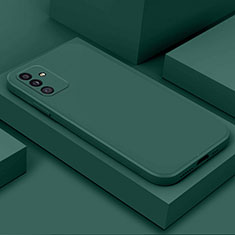 Funda Silicona Ultrafina Goma 360 Grados Carcasa para Samsung Galaxy A14 5G Verde Noche