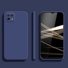 Funda Silicona Ultrafina Goma 360 Grados Carcasa para Samsung Galaxy A22s 5G Azul