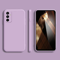 Funda Silicona Ultrafina Goma 360 Grados Carcasa para Samsung Galaxy A24 4G Purpura Claro