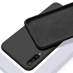 Funda Silicona Ultrafina Goma 360 Grados Carcasa para Samsung Galaxy A70 Negro