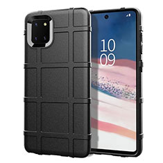 Funda Silicona Ultrafina Goma 360 Grados Carcasa para Samsung Galaxy A81 Negro