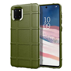 Funda Silicona Ultrafina Goma 360 Grados Carcasa para Samsung Galaxy M60s Verde