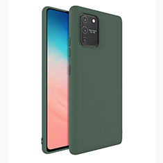 Funda Silicona Ultrafina Goma 360 Grados Carcasa para Samsung Galaxy S10 Lite Verde