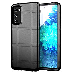 Funda Silicona Ultrafina Goma 360 Grados Carcasa para Samsung Galaxy S20 FE 5G Negro