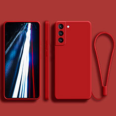 Funda Silicona Ultrafina Goma 360 Grados Carcasa para Samsung Galaxy S23 Plus 5G Rojo