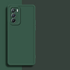 Funda Silicona Ultrafina Goma 360 Grados Carcasa para Vivo iQOO Neo5 SE 5G Verde Noche