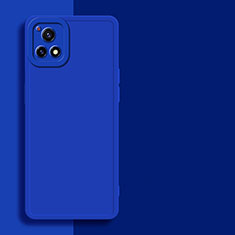 Funda Silicona Ultrafina Goma 360 Grados Carcasa para Vivo iQOO U3 5G Azul