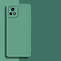 Funda Silicona Ultrafina Goma 360 Grados Carcasa para Vivo iQOO U3 5G Verde