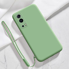 Funda Silicona Ultrafina Goma 360 Grados Carcasa para Vivo iQOO Z3 5G Verde