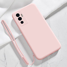 Funda Silicona Ultrafina Goma 360 Grados Carcasa para Vivo V23e 5G Rosa