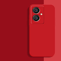 Funda Silicona Ultrafina Goma 360 Grados Carcasa para Vivo V29 Lite 5G Rojo