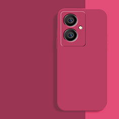 Funda Silicona Ultrafina Goma 360 Grados Carcasa para Vivo V29 Lite 5G Rosa Roja