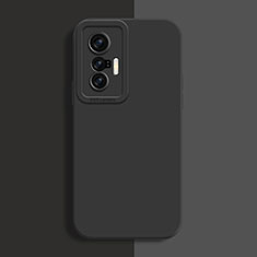 Funda Silicona Ultrafina Goma 360 Grados Carcasa para Vivo X70 5G Negro