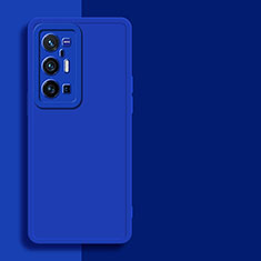 Funda Silicona Ultrafina Goma 360 Grados Carcasa para Vivo X70 Pro+ Plus 5G Azul