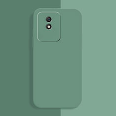 Funda Silicona Ultrafina Goma 360 Grados Carcasa para Vivo Y02t Verde