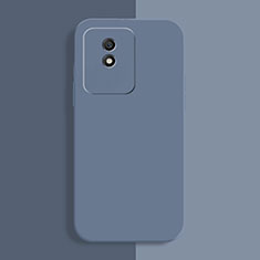 Funda Silicona Ultrafina Goma 360 Grados Carcasa para Vivo Y11 (2023) Gris Lavanda