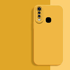 Funda Silicona Ultrafina Goma 360 Grados Carcasa para Vivo Y15 Amarillo