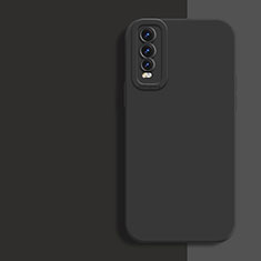 Funda Silicona Ultrafina Goma 360 Grados Carcasa para Vivo Y51s 5G Negro