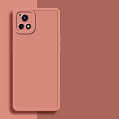 Funda Silicona Ultrafina Goma 360 Grados Carcasa para Vivo Y54s 5G Rosa