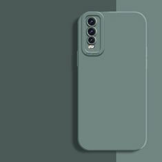 Funda Silicona Ultrafina Goma 360 Grados Carcasa para Vivo Y70S 5G Verde