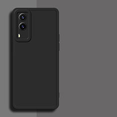 Funda Silicona Ultrafina Goma 360 Grados Carcasa para Vivo Y71t 5G Negro