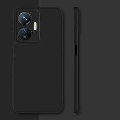 Funda Silicona Ultrafina Goma 360 Grados Carcasa para Vivo Y77e 5G Negro