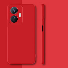 Funda Silicona Ultrafina Goma 360 Grados Carcasa para Vivo Y77e t1 Rojo