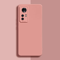 Funda Silicona Ultrafina Goma 360 Grados Carcasa para Xiaomi Mi 12 Pro 5G Rosa