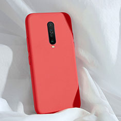 Funda Silicona Ultrafina Goma 360 Grados Carcasa para Xiaomi Redmi K30 5G Rojo