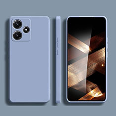 Funda Silicona Ultrafina Goma 360 Grados Carcasa para Xiaomi Redmi Note 12R 5G Gris Lavanda