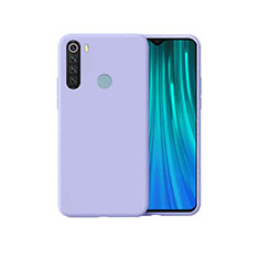 Funda Silicona Ultrafina Goma 360 Grados Carcasa para Xiaomi Redmi Note 8 (2021) Morado