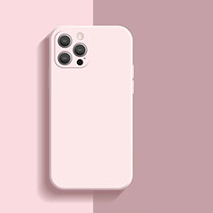 Funda Silicona Ultrafina Goma 360 Grados Carcasa S01 para Apple iPhone 15 Pro Max Rosa