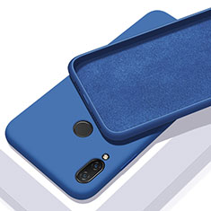 Funda Silicona Ultrafina Goma 360 Grados Carcasa S01 para Huawei P Smart Z Azul