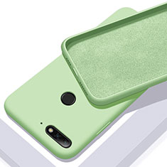 Funda Silicona Ultrafina Goma 360 Grados Carcasa S01 para Huawei Y6 Prime (2018) Verde