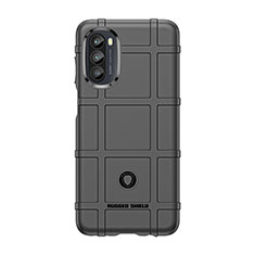 Funda Silicona Ultrafina Goma 360 Grados Carcasa S01 para Motorola Moto Edge (2022) 5G Negro