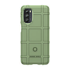 Funda Silicona Ultrafina Goma 360 Grados Carcasa S01 para Motorola Moto Edge (2022) 5G Verde