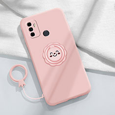 Funda Silicona Ultrafina Goma 360 Grados Carcasa S01 para Oppo A32 Rosa