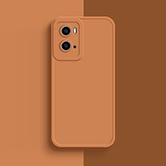 Funda Silicona Ultrafina Goma 360 Grados Carcasa S01 para Oppo A36 Naranja