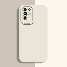 Funda Silicona Ultrafina Goma 360 Grados Carcasa S01 para Oppo A95 5G Blanco